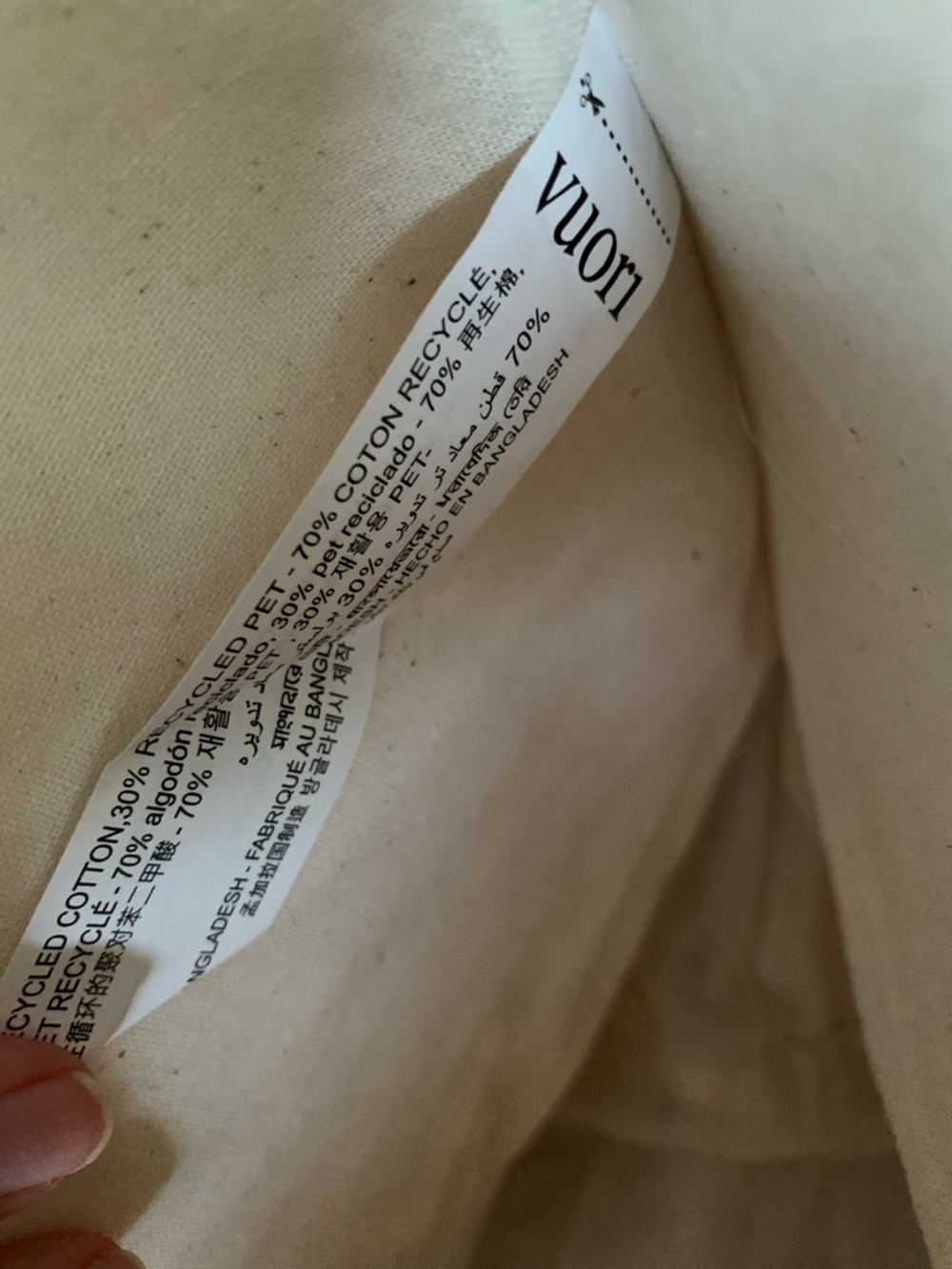 Vuori Mother’s Day Canvas Tote NWT - Picture 6 of 6